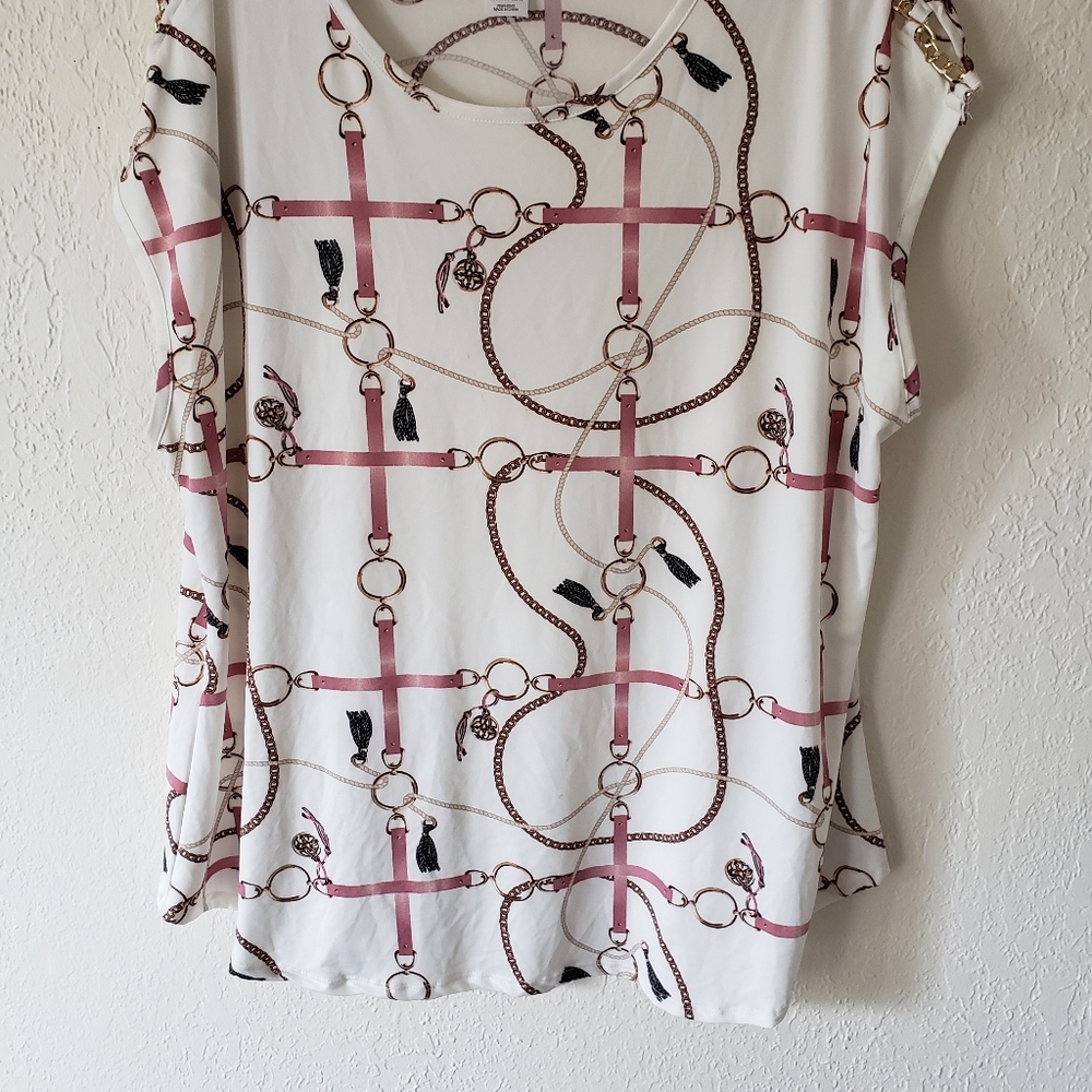 Chandly 3x blouse